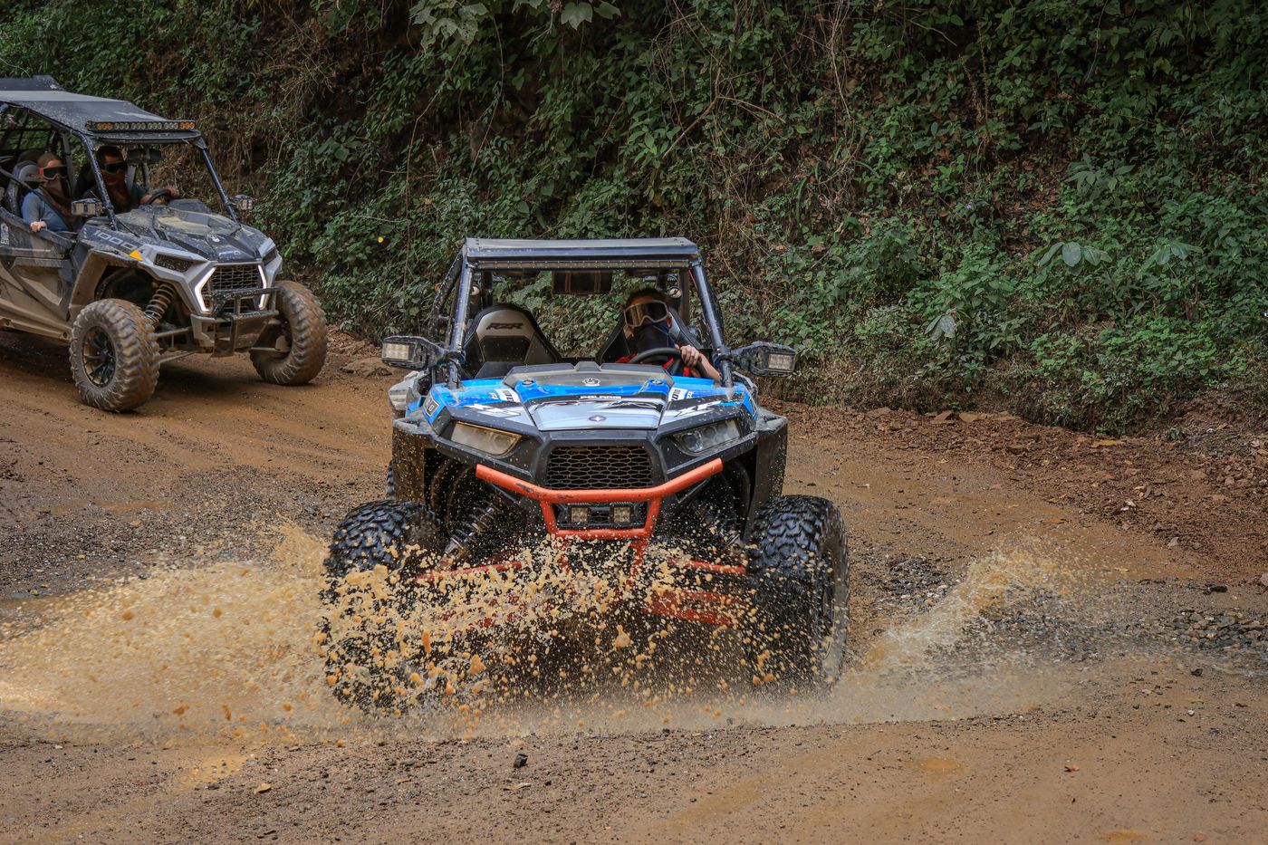 Polaris RZR exploring the Sierra Madre during an adventure in Puerto Vallarta.