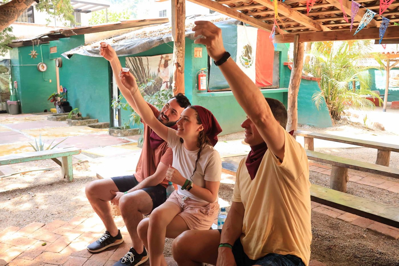 Outdoor adventure combining snorkeling and off-road exploration