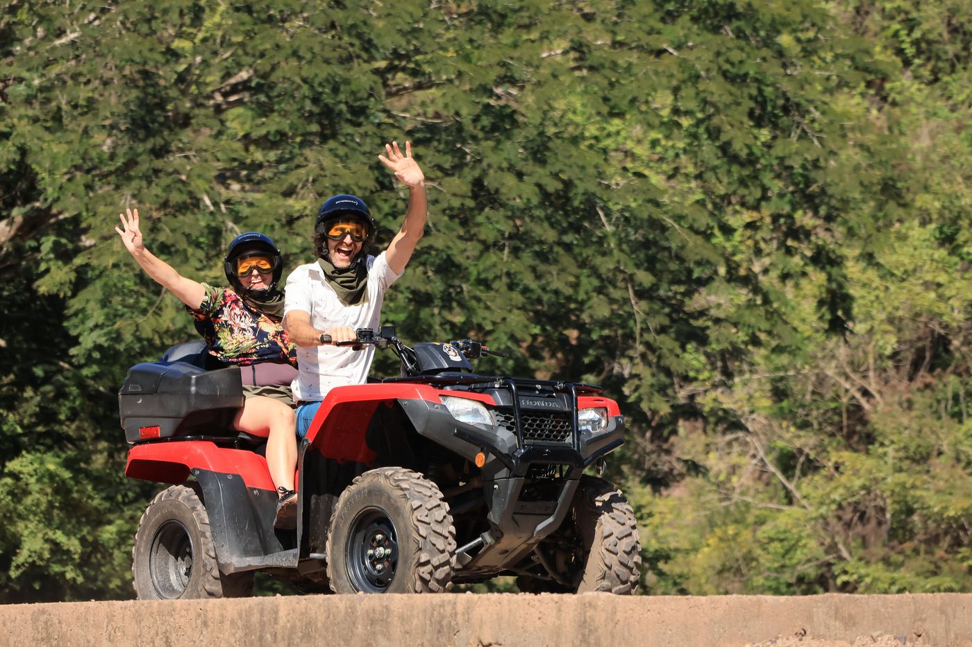 Off-road experience featuring mountain landscapes and local communities